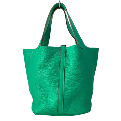 Hermes Handbag Picotin Lock Mint Silver — view 4