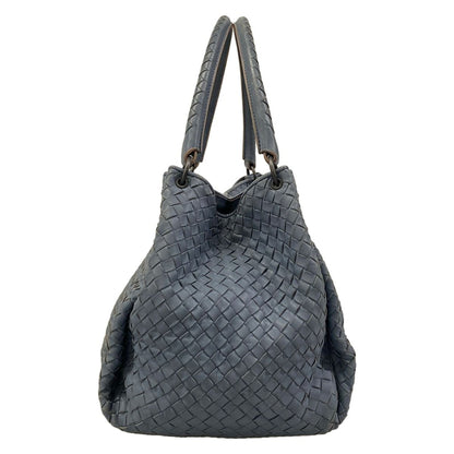 Bottega Veneta Tote Parachute Light Blue Leather — view 4