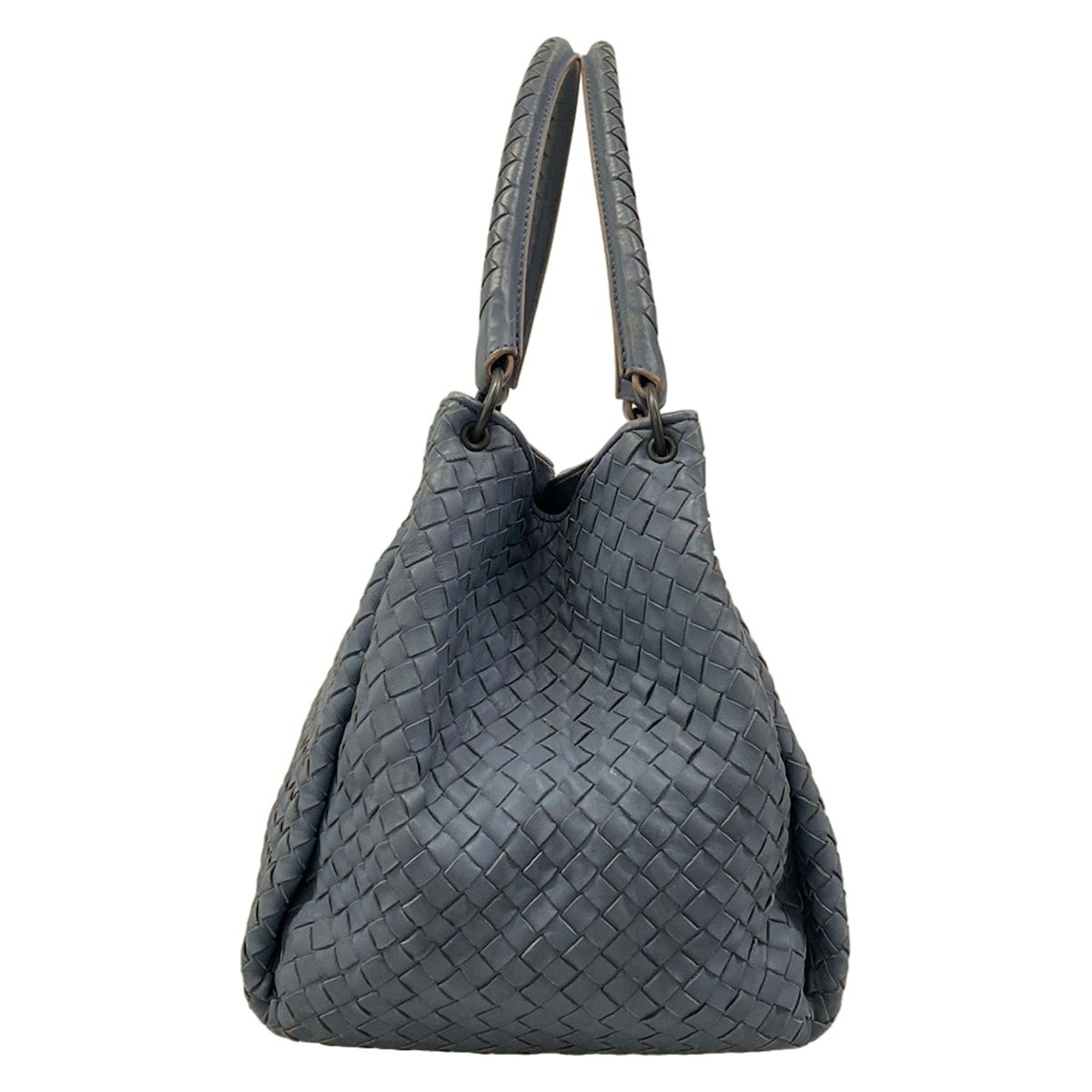 Bottega Veneta Tote Parachute Light Blue Leather — view 2
