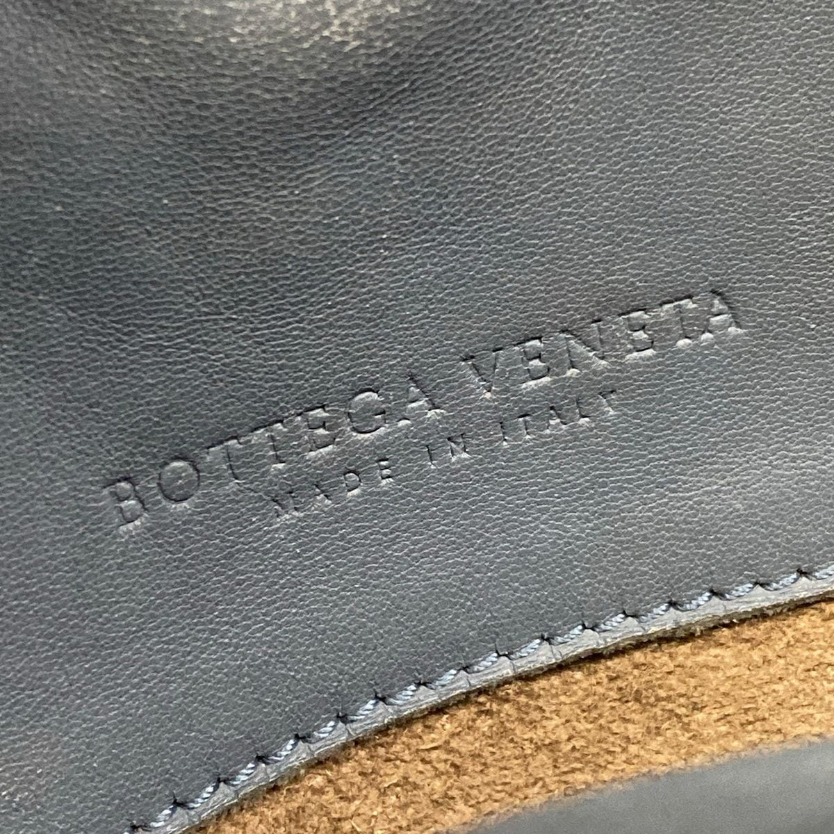 Bottega Veneta Tote Parachute Light Blue Leather — view 8