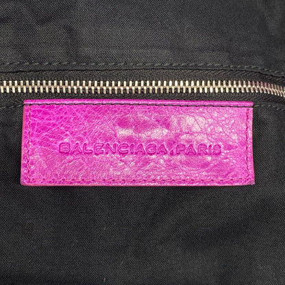 Balenciaga Tote the Giant Pom Pink Leather — view 9