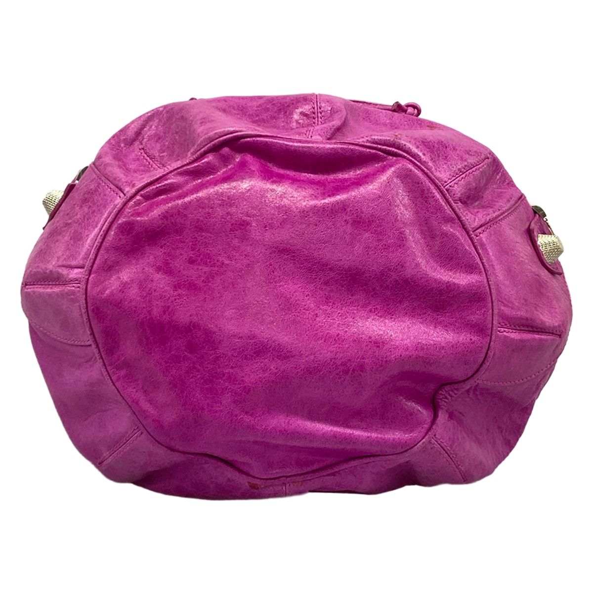 Balenciaga Tote the Giant Pom Pink Leather — view 5