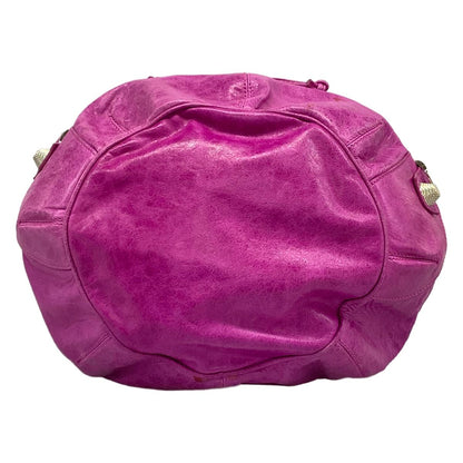 Balenciaga Tote the Giant Pom Pink Leather — view 5