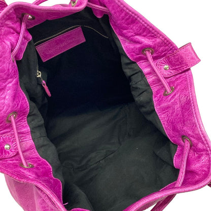 Balenciaga Tote the Giant Pom Pink Leather — view 7