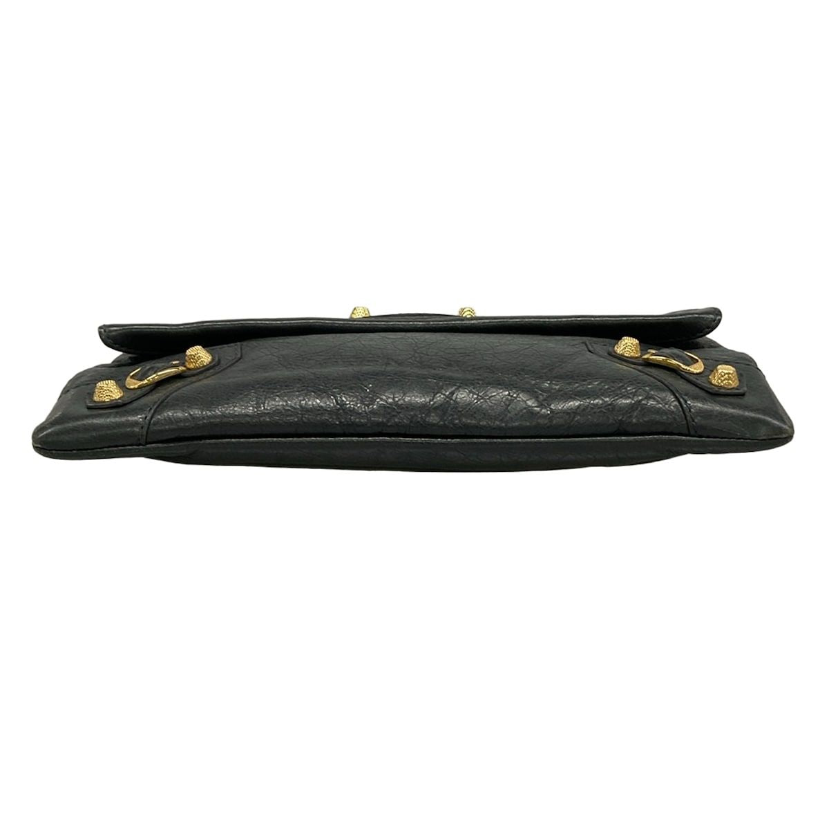 Balenciaga Clutch the Giant Envelope Black Leather — view 5