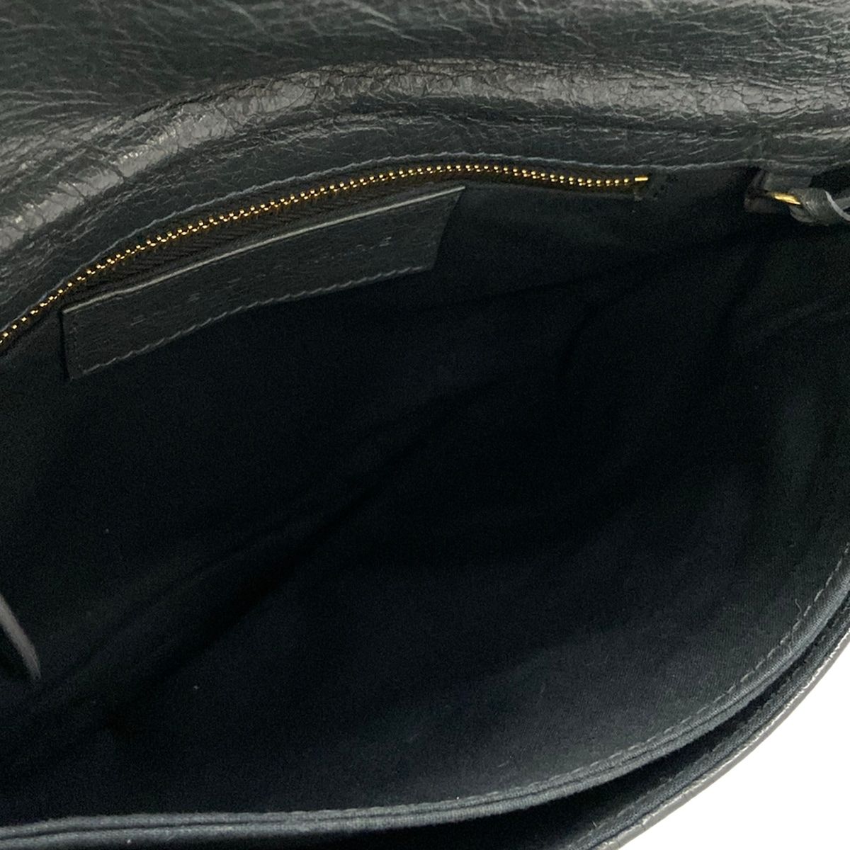 Balenciaga Clutch the Giant Envelope Black Leather — view 7