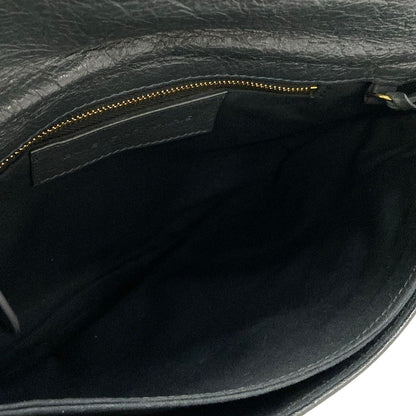 Balenciaga Clutch the Giant Envelope Black Leather — view 7