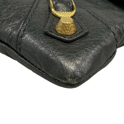 Balenciaga Clutch the Giant Envelope Black Leather — view 6