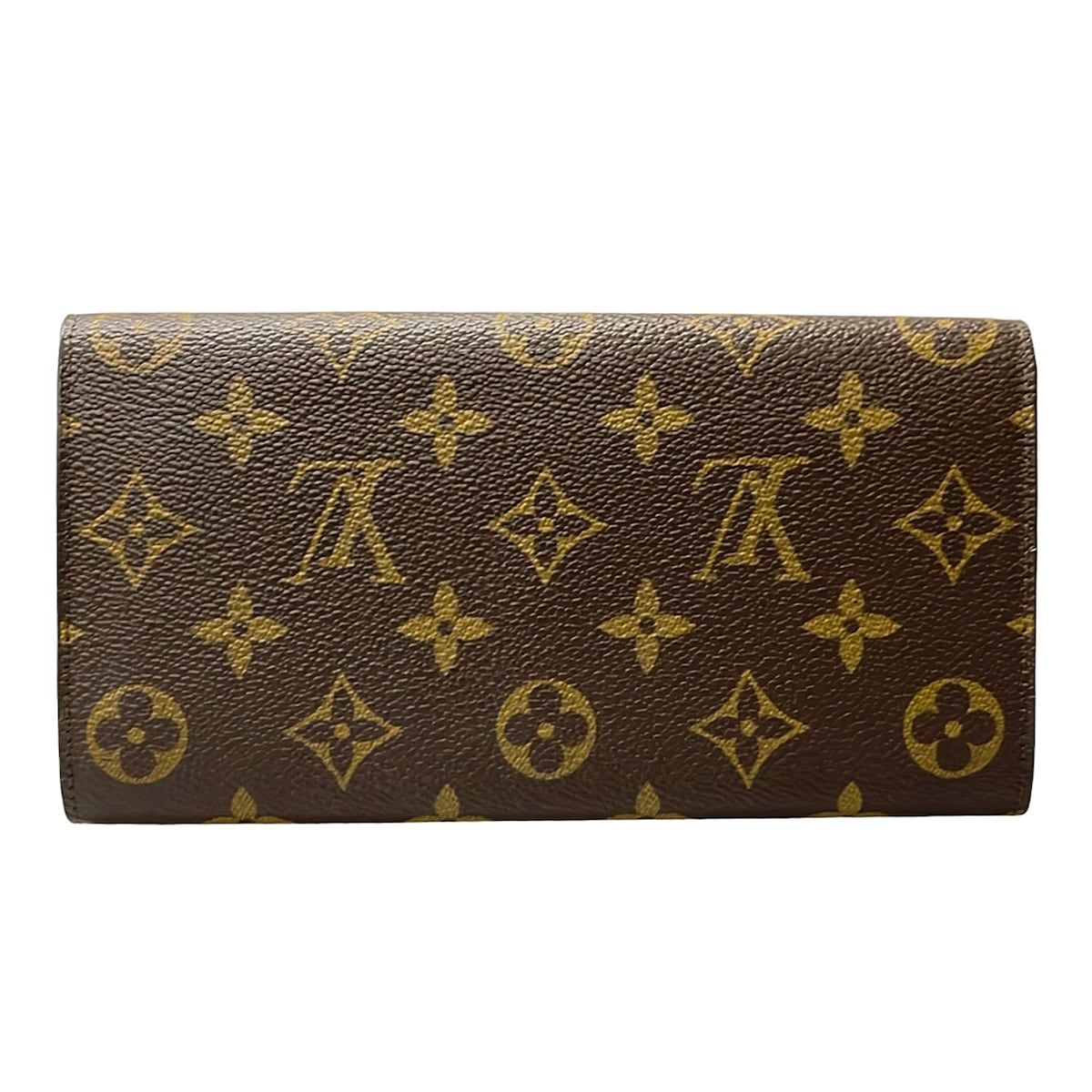 Louis Vuitton Wallet Monogram Pochette Porte Monet Cles Leather — view 2