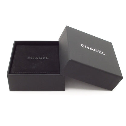 Chanel Earrings CC Logo Navy Gold — view 7