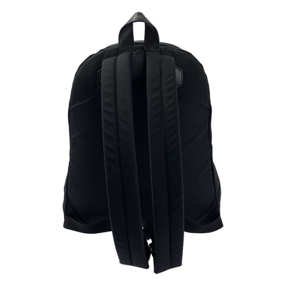 Celine Nylon Logo Zip Backpack Black — view 2