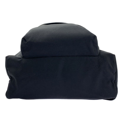 Celine Nylon Logo Zip Backpack Black — view 5