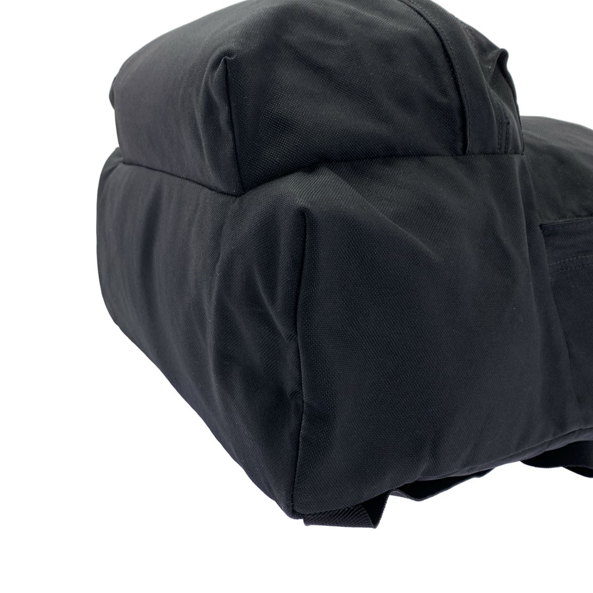 Celine Nylon Logo Zip Backpack Black — view 7