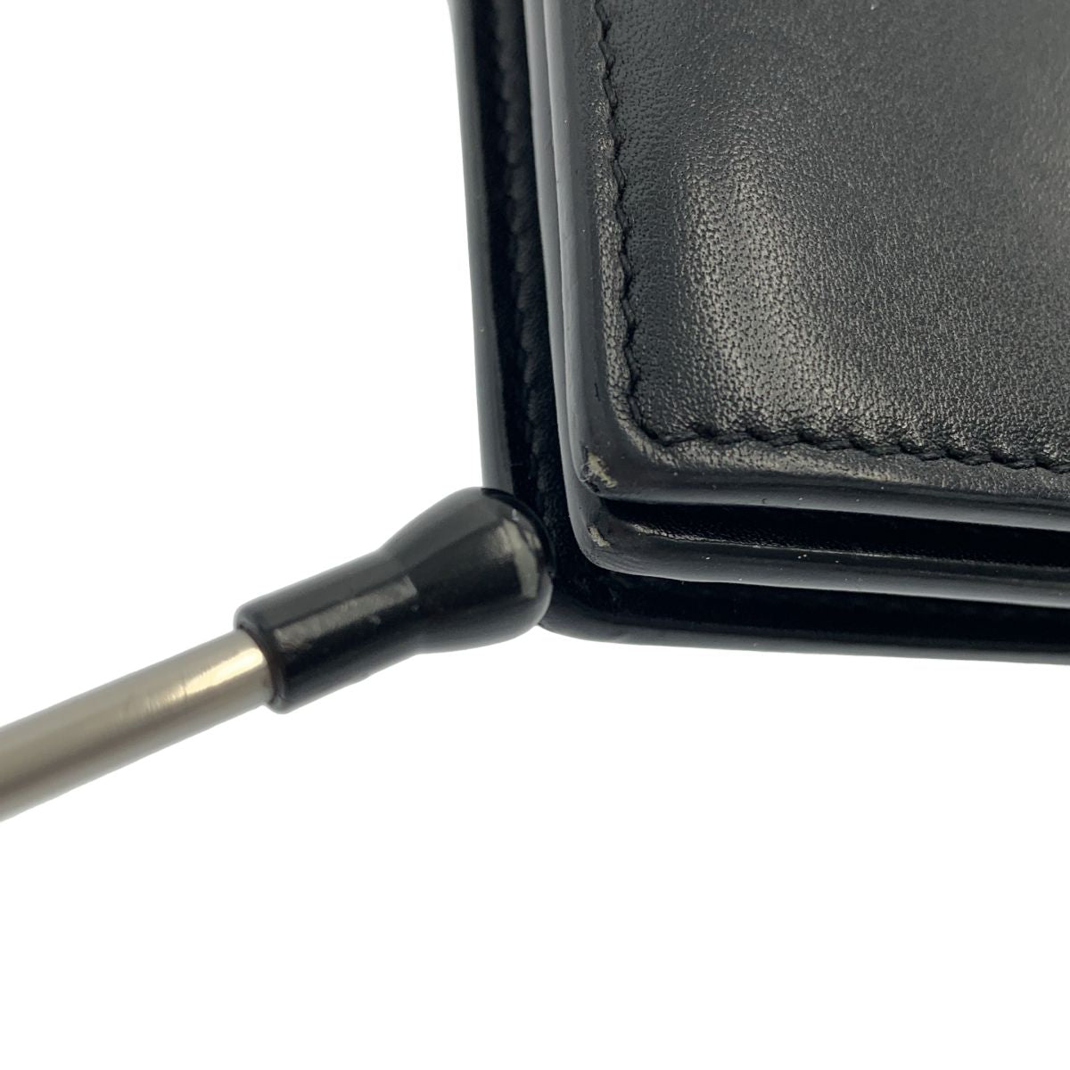 Saint Laurent Paris Leather Wallet Black — view 7