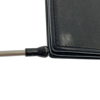 Saint Laurent Paris Leather Wallet Black — view 8