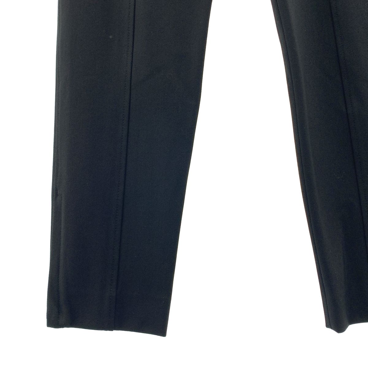 Bottega Veneta Zip Hem Stretch Pants 40 Black — view 3