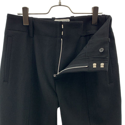 Bottega Veneta Zip Hem Stretch Pants 40 Black — view 4