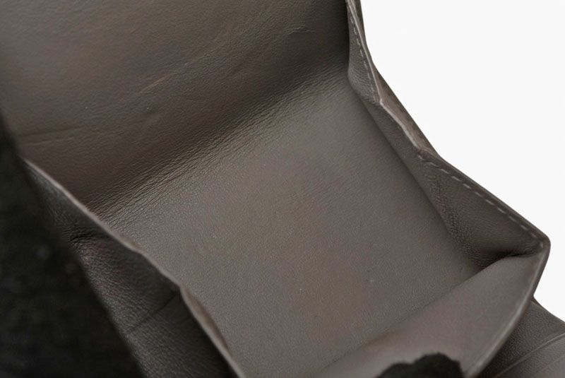 Saint Laurent Paris Wallet Trifold Multi Fold YSL Quilted Gray — view 9