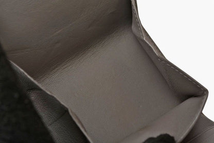 Saint Laurent Paris Wallet Trifold Multi Fold YSL Quilted Gray — view 9
