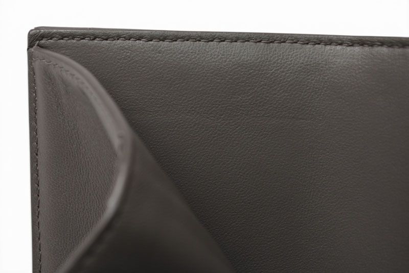 Saint Laurent Paris Wallet Trifold Multi Fold YSL Quilted Gray — view 7