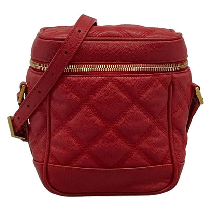 Saint Laurent Paris Shoulder Bag Red Quilted Leather