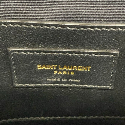 Saint Laurent Paris Shoulder Bag Red Quilted Leather — view 8