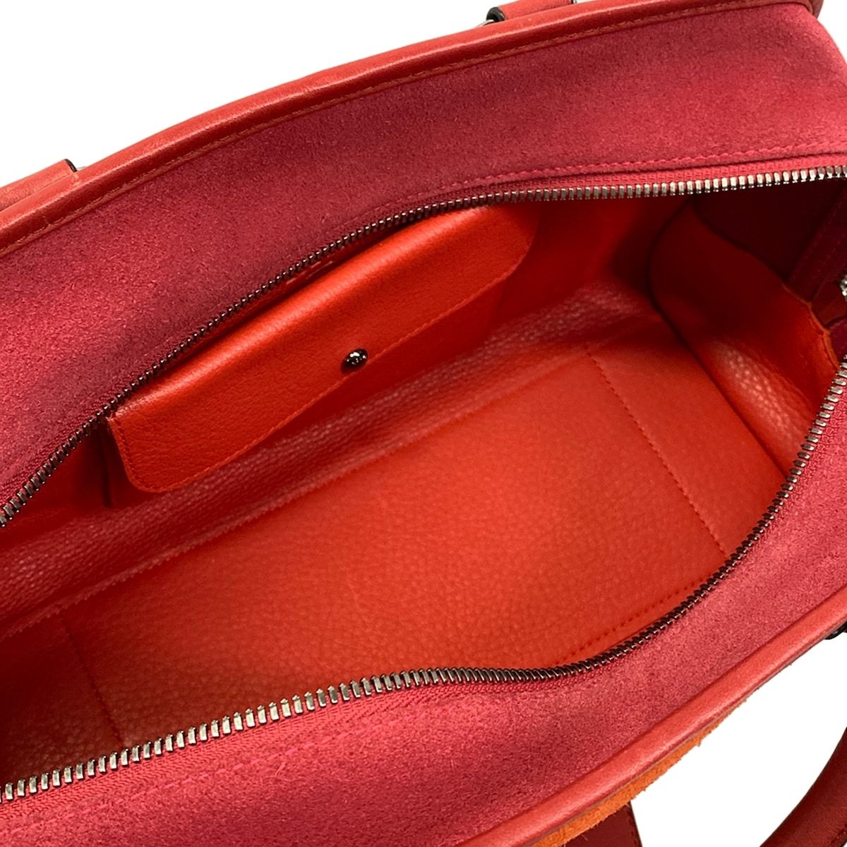 Loewe Handbag Amazona 28 Red Leather — view 7