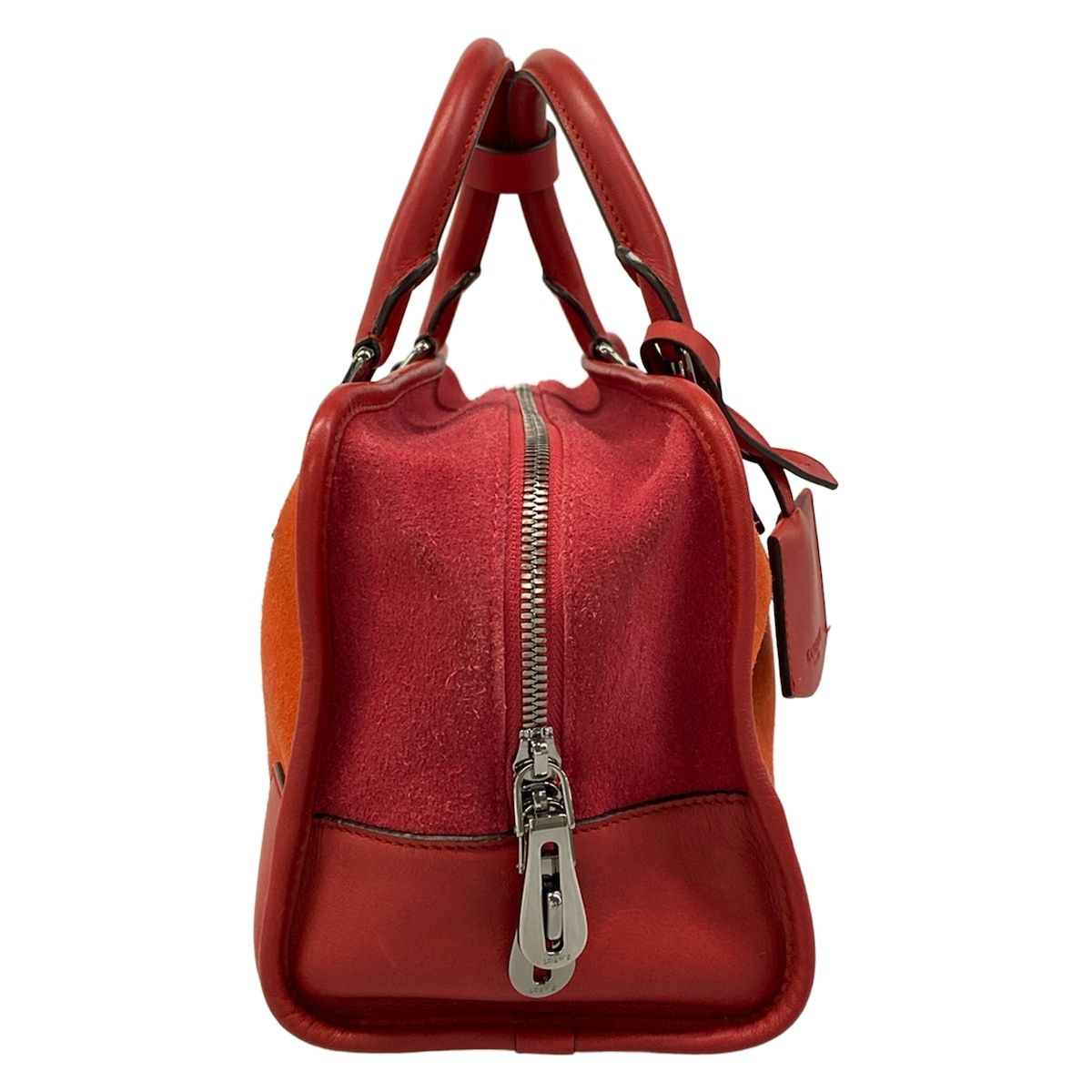 Loewe Handbag Amazona 28 Red Leather — view 2