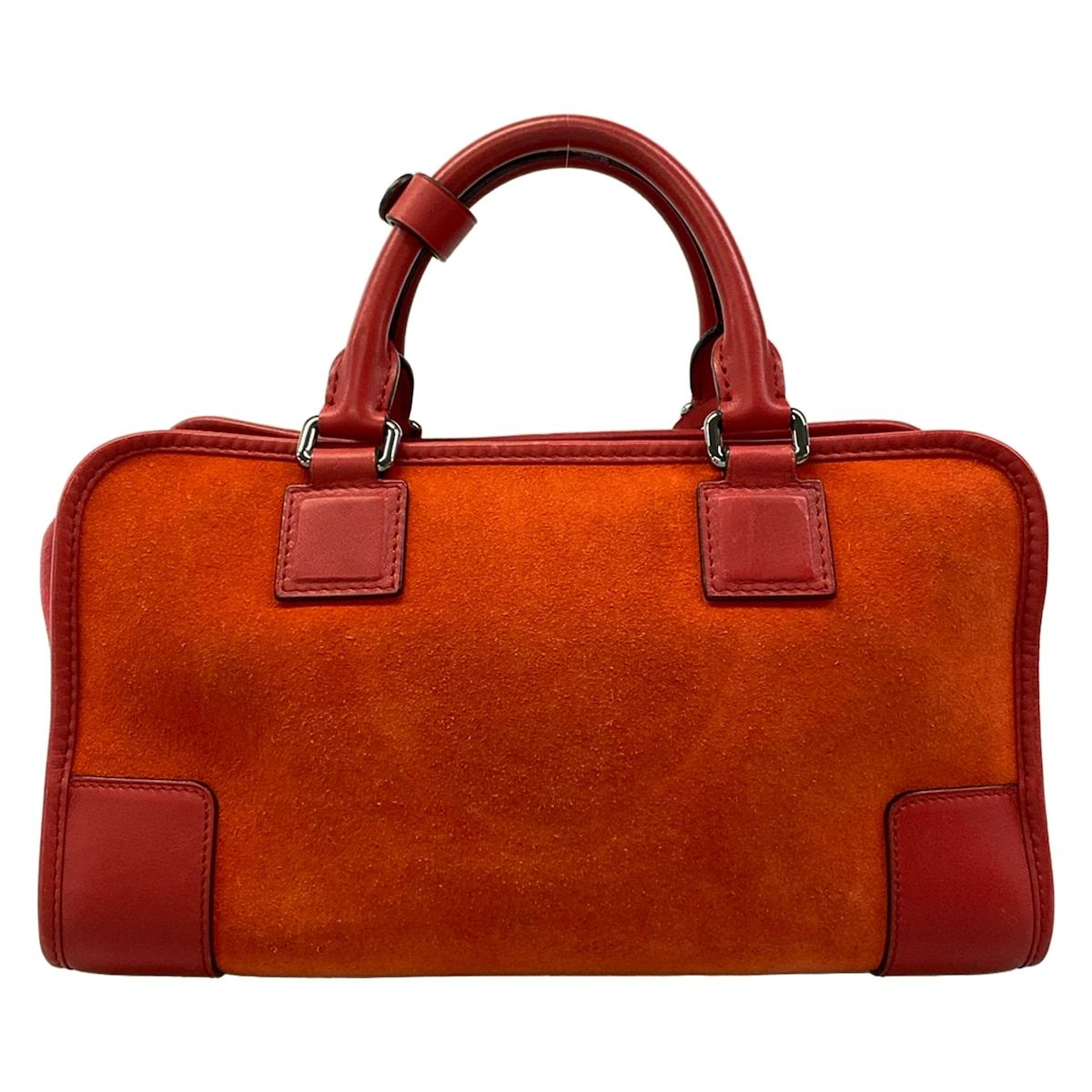 Loewe Handbag Amazona 28 Red Leather — view 3