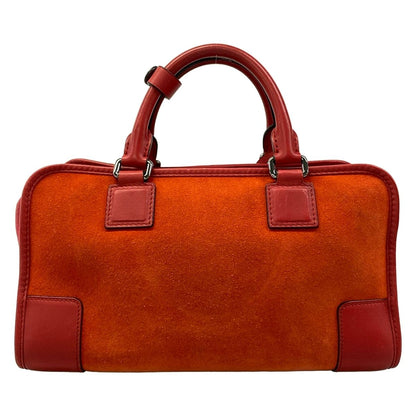 Loewe Handbag Amazona 28 Red Leather — view 3