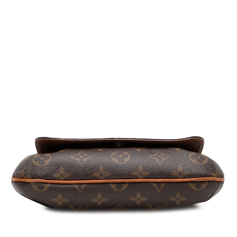 Louis Vuitton Monogram Musette Salsa Short Shoulder Bag Brown Leather — view 3