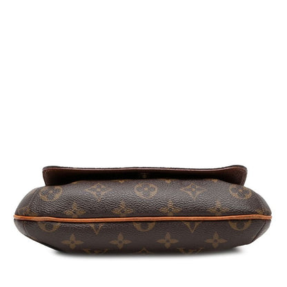 Louis Vuitton Monogram Musette Salsa Short Shoulder Bag Brown Leather — view 3