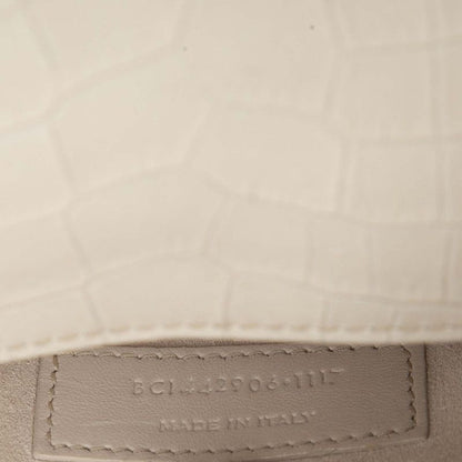 Saint Laurent YSL Logo Sunset Croco Shoulder — view 6