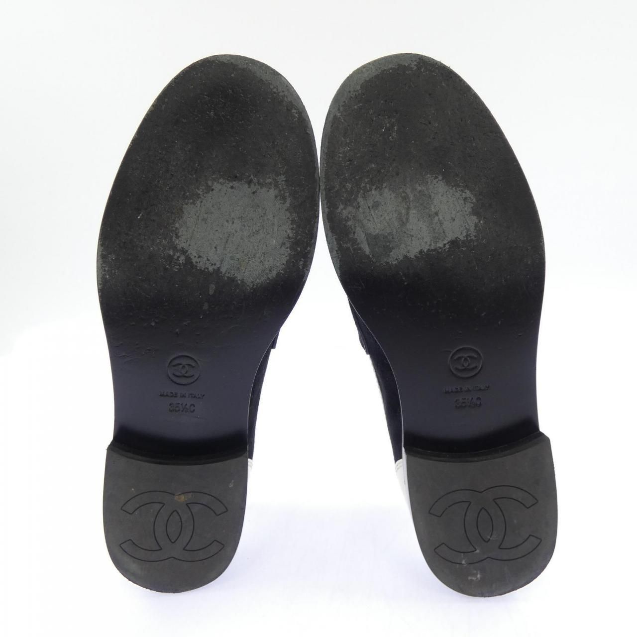 Chanel Loafers Shoes Black — view 4