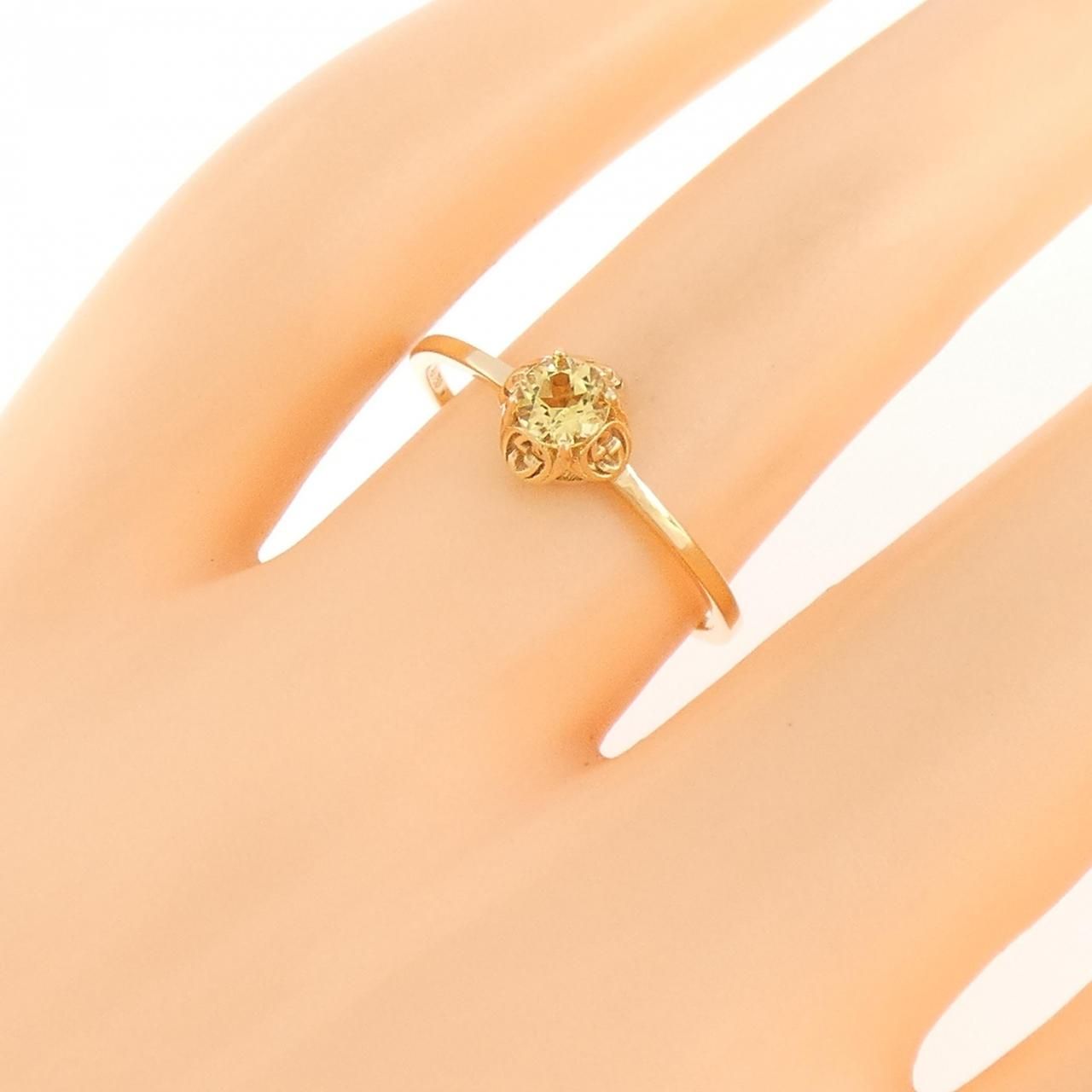 Gucci Interlocking Ring Gold — view 5