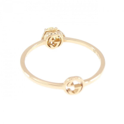 Gucci Interlocking Ring Gold — view 3