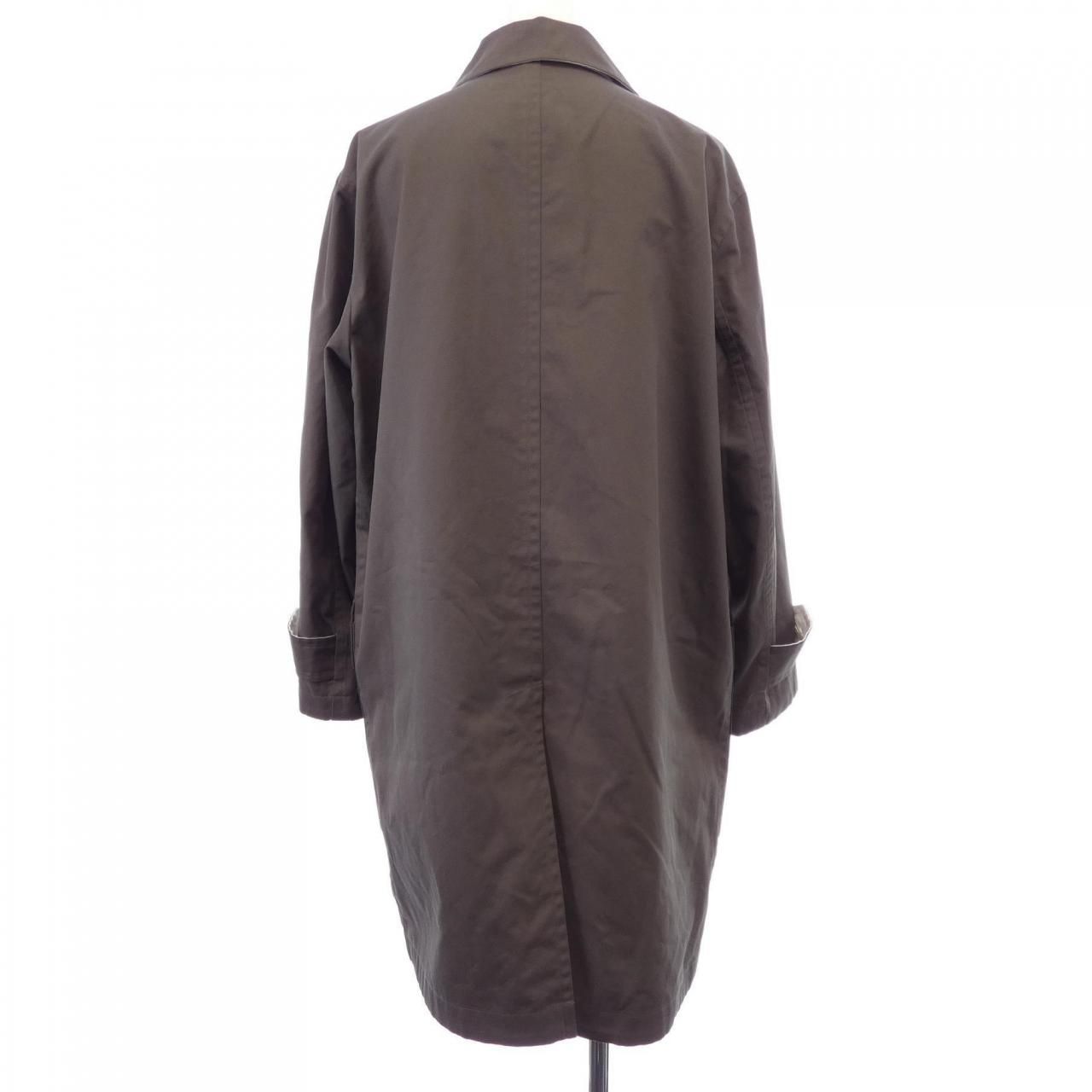 Hermes Button Coat Gray — view 2