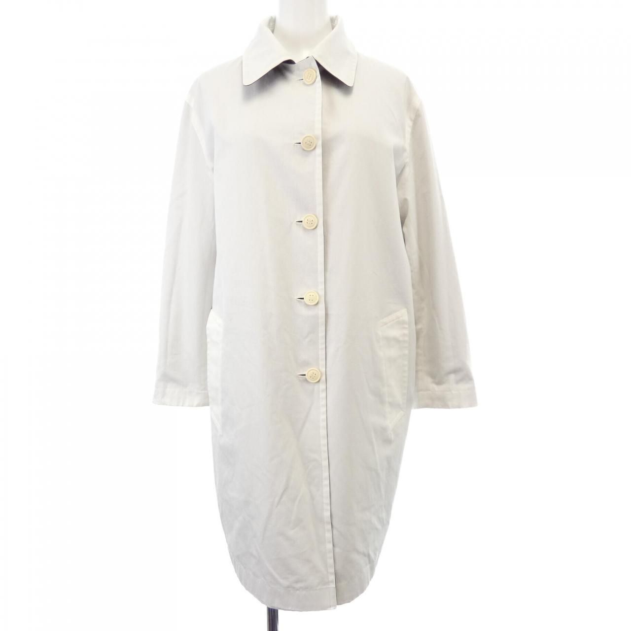 Hermes Button Coat Gray — view 7