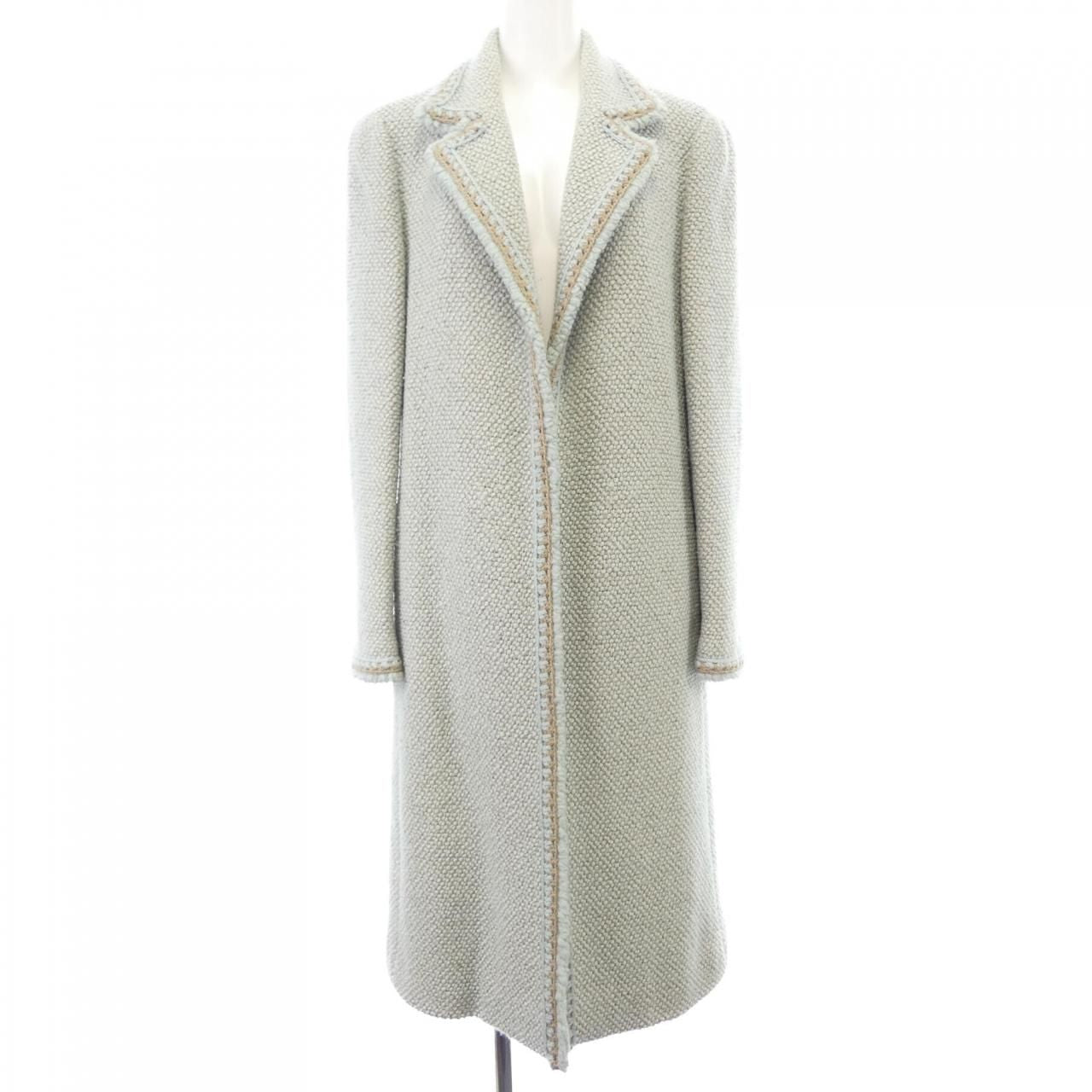 Chanel Vintage Coat Blue
