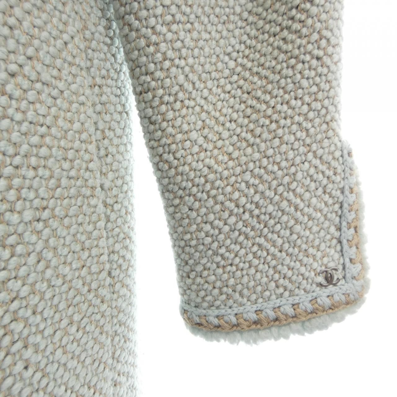 Chanel Vintage Coat Blue — view 6