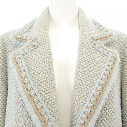 Chanel Vintage Coat Blue — view 5
