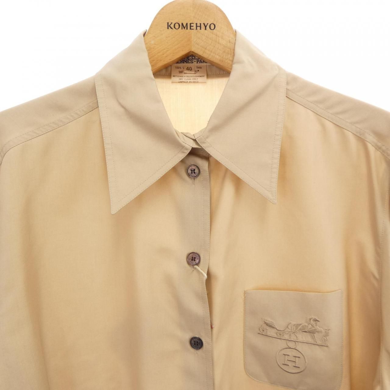 Hermes Vintage Twill Rene Shirt — view 5