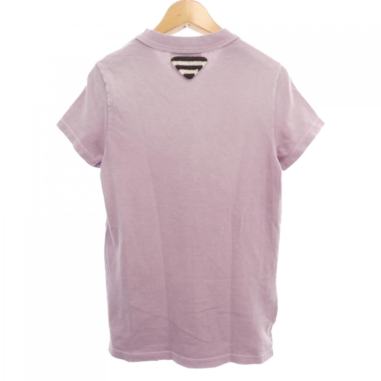 Prada Triangle Logo T-Shirt — view 2