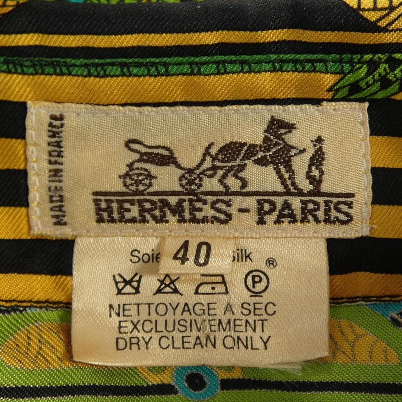 Hermes Astres Et Soleils Twill Lane Shirt — view 4