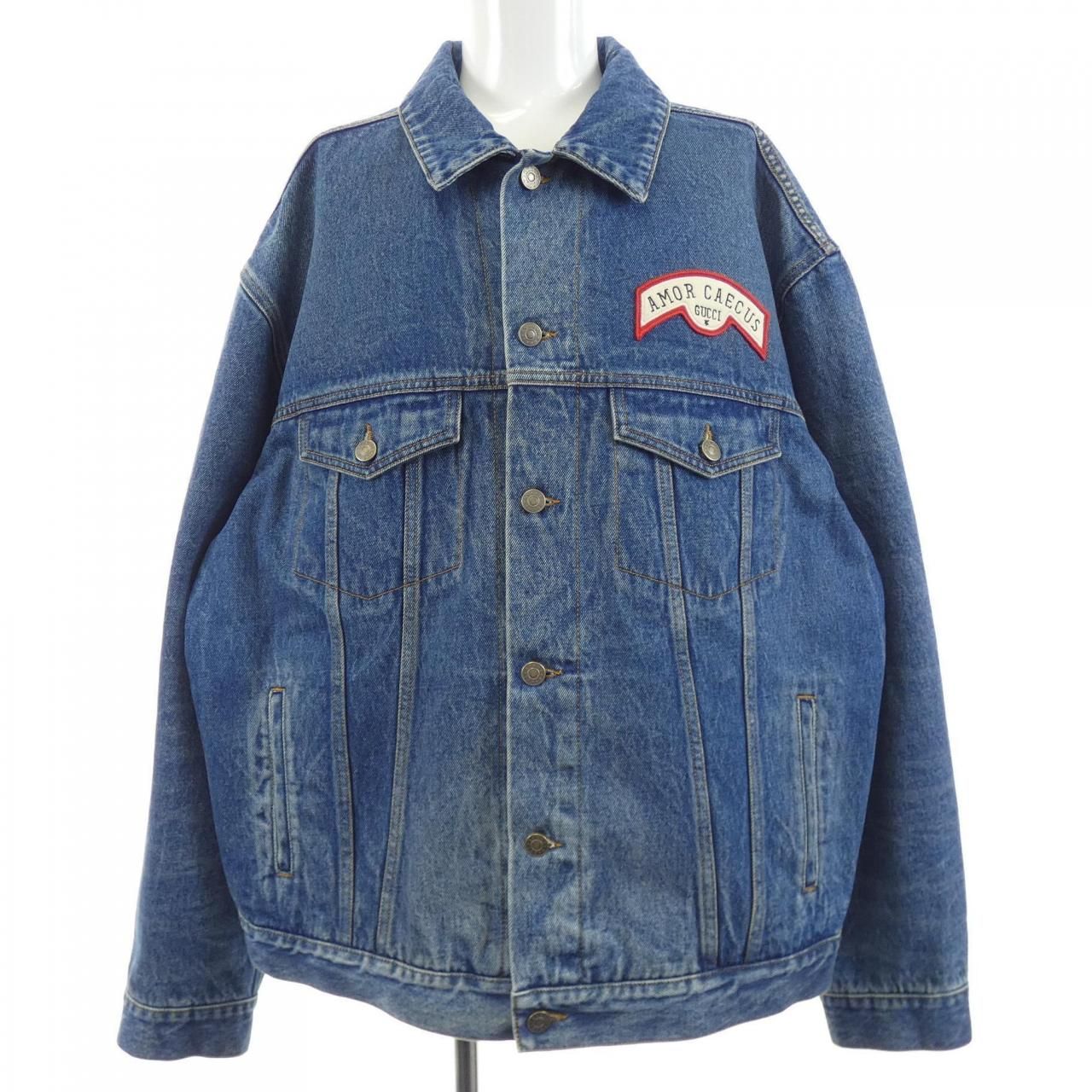 Gucci Interlocking Denim Jacket