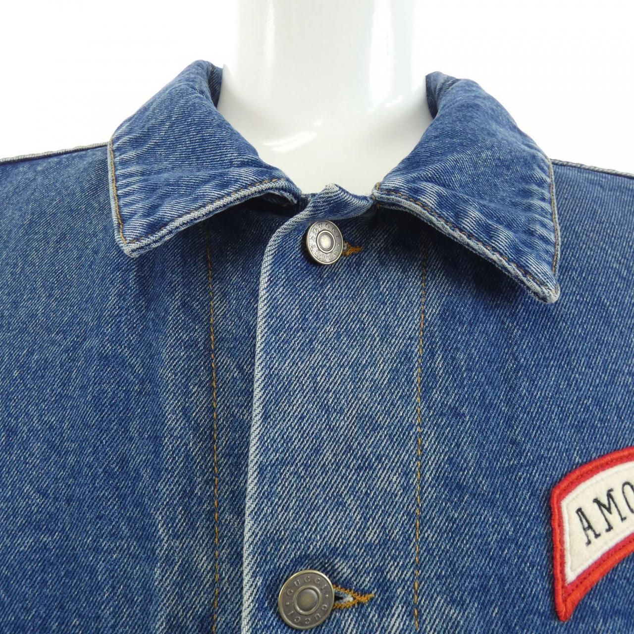 Gucci Interlocking Denim Jacket — view 5