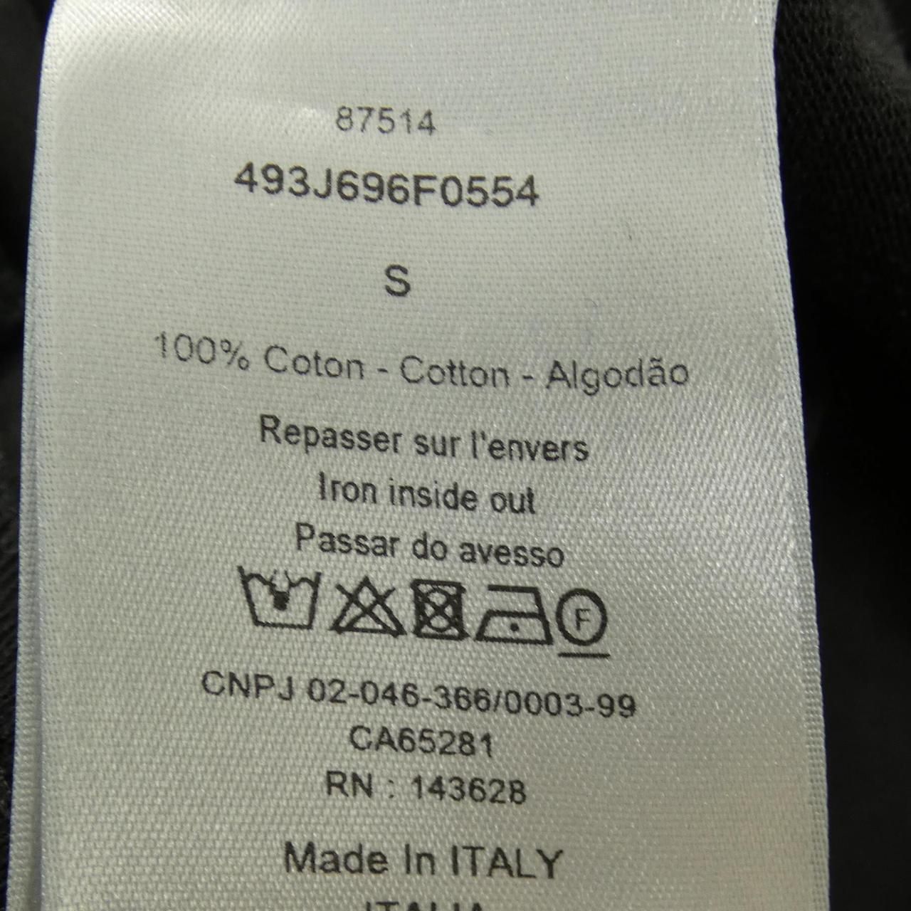 Dior Handwritten T-Shirt Black — view 3