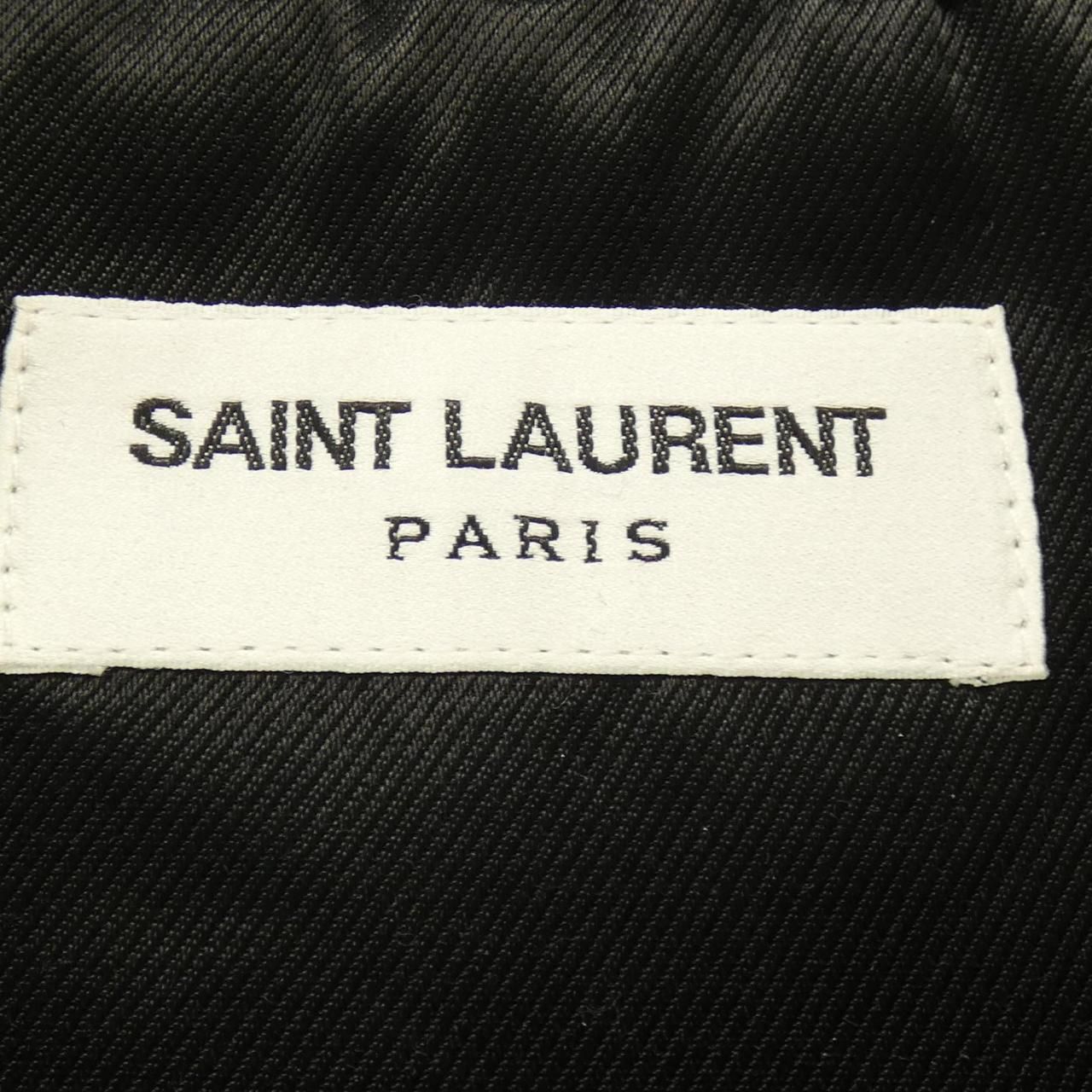 Saint Laurent Classic Motorcycle Jacket Leather Rider's — view 4