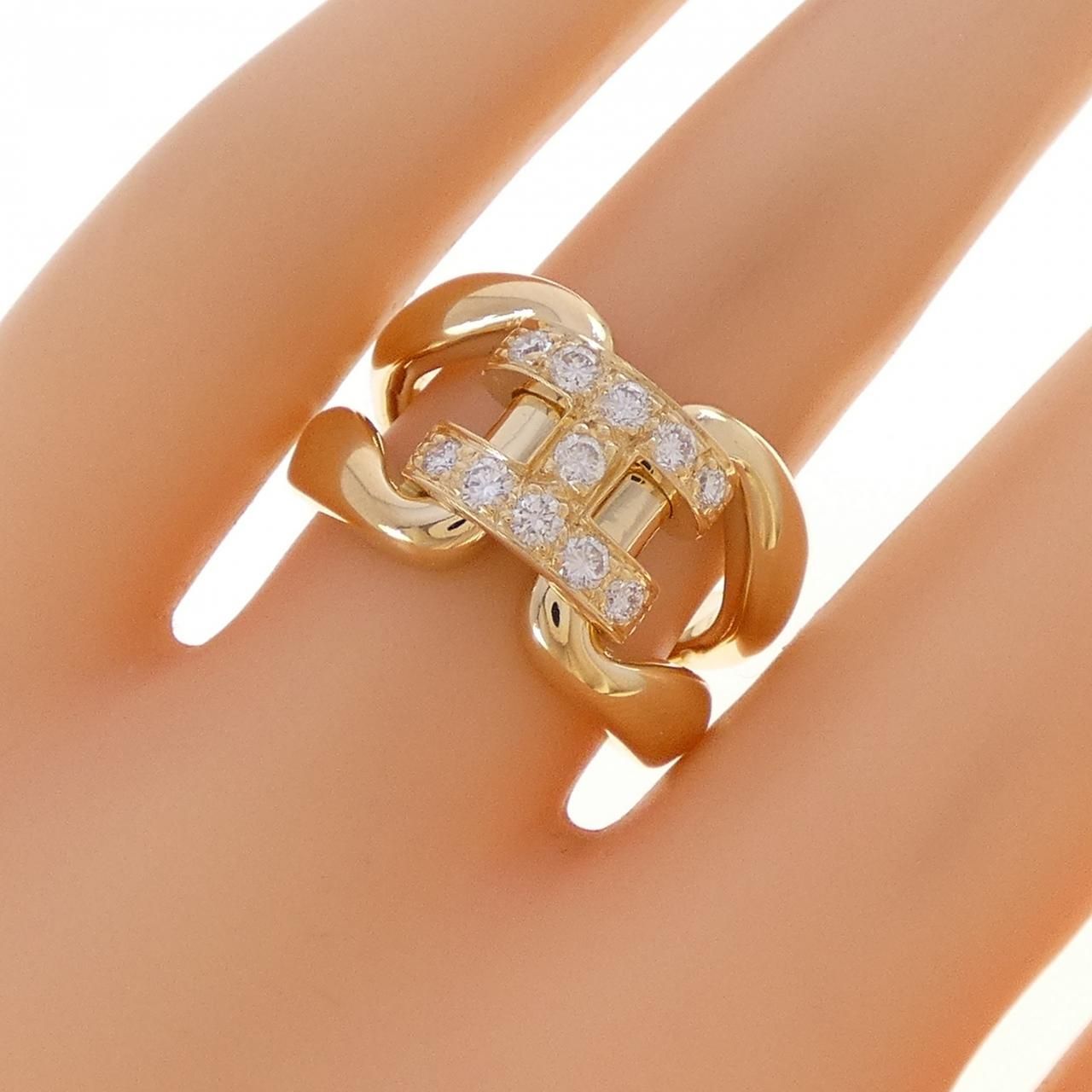 Hermes Vintage Diamond Ring — view 5