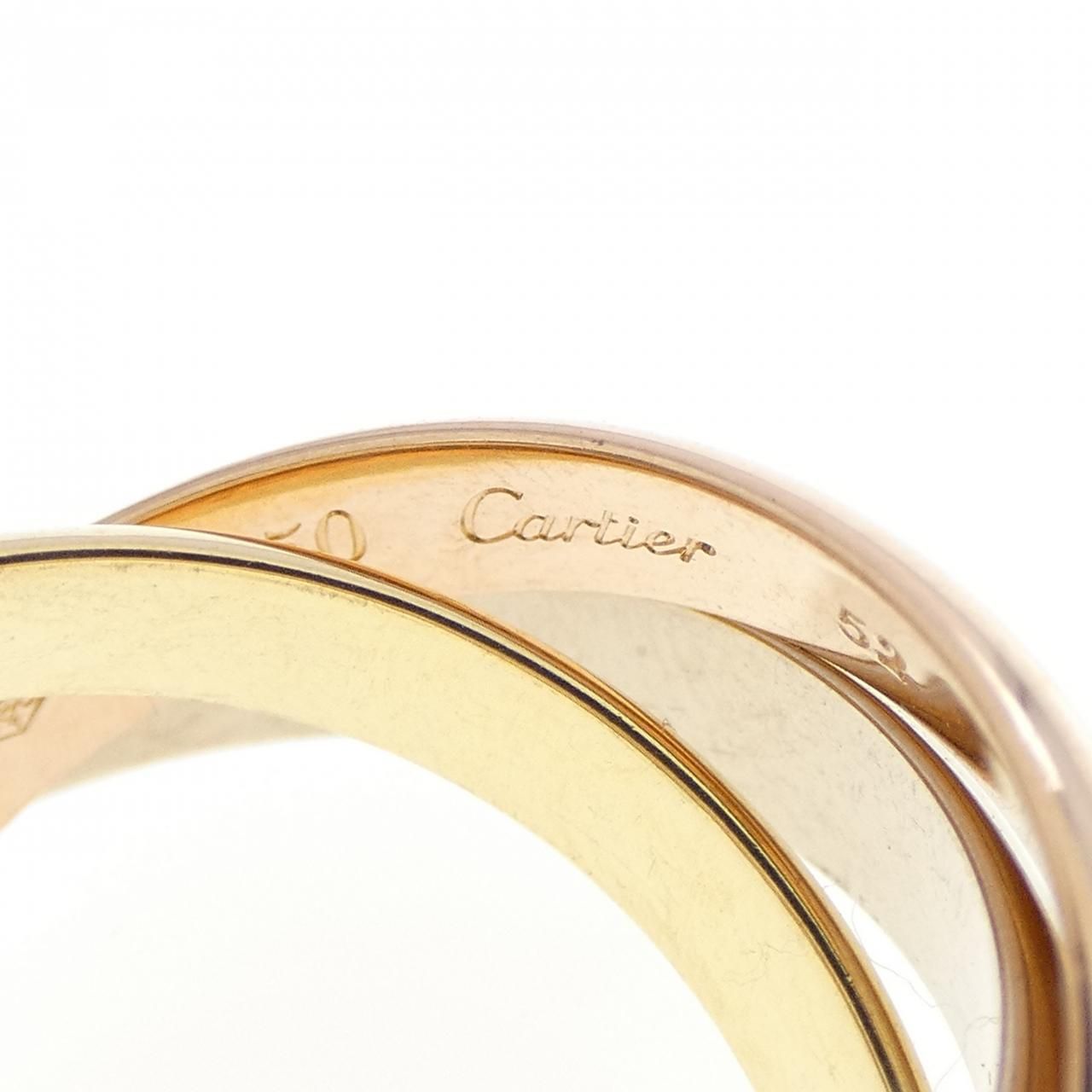 Cartier Trinity Ring Gold — view 4